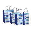 Picture of DISTRESSED BLUE STRIPES BAG